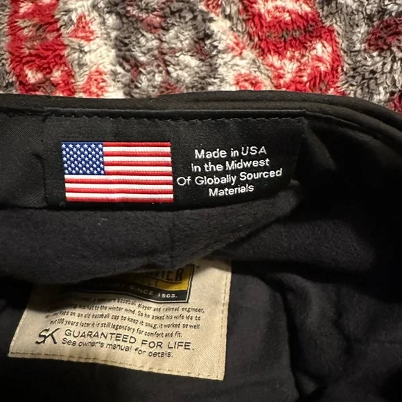 Black Stormy Kromer hat. 7 1/8. Never worn - Picture 6 of 7